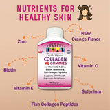 Collagen 90 Fruit Pectin Gummies (NEW Orange Flavor)