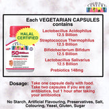 50 Billion Probiotics Complex + Prebiotics 30's
