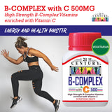 B-Complex + C 500mg 30's