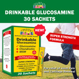 Drinkable Glucosamine 30 Sachets (Glucosamine + Chondroitin + MSM)