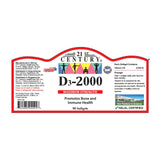 Vitamin D3 2000IU 90's