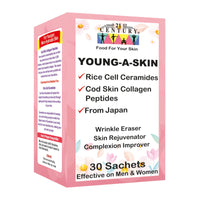 Young-A-Skin 30 Sachets (Rice Cell Ceramides + Cod Skin Collagen Peptides)