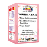 Young-A-Skin 30 Sachets (Rice Cell Ceramides + Cod Skin Collagen Peptides)