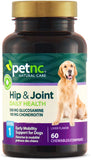 Pet - PetNC Hip & Joint Daily Health Level 1 - 60 Soft Chews (Veterinarian Formulated)