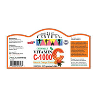 Chewable Vitamin C 1000mg 30's