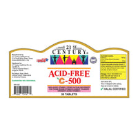 Acid-Free C 500mg 50's