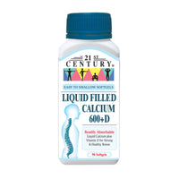 Liquid Filled Calcium 600+D 90's