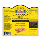 Cinnamon Plus Chromium Picolinate 120's
