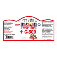 Rose Hips + C 500 60's