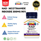 *New* 21st Century NAD+ Nicotinamide Riboside 300mg 90’s