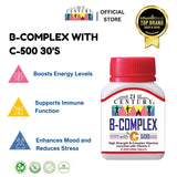 B-Complex + C 500mg 30's
