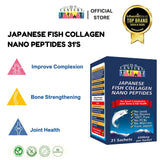 Japanese Fish Collagen Nano Peptides 31 Sachets
