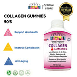 Collagen 90 Fruit Pectin Gummies (NEW Orange Flavor)
