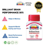[NEW] 21st Century Brilliant Brain Performance 30 Vegetarian Capsules