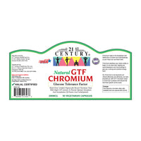 Natural GTF Chromium 200mcg 30's