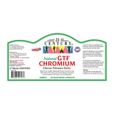 Natural GTF Chromium 200mcg 30's