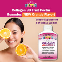 Collagen 90 Fruit Pectin Gummies (NEW Orange Flavor)