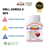 Krill Omega 3 400mg 60's