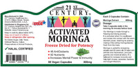 Activated Moringa 800mg Vcap 60s