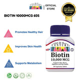 Biotin 10,000mcg 60's