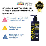Nourishair Hair Thickener Gel 4oz (120ml)