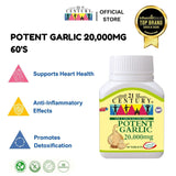 Potent Garlic 20,000mg 60's
