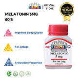 Melatonin 5mg 60's
