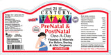 *NEW & IMPROVED FORMULA* Prenatal & PostNatal 60's