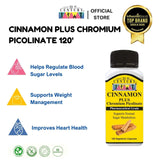 Cinnamon Plus Chromium Picolinate 120's