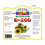 Vitamin E-200 (Natural) 100's