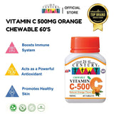 Chewable Vitamin C 500mg 60's