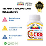 Vitamin C 1000mg Slow Release 30's