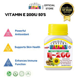 Vitamin E-200 (Natural) 50's