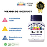 Vitamin D3 1000IU 90's