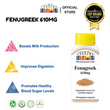 New* Fenugreek 610mg 120's