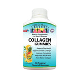 21st Century Collagen 90 Fruit Pectin Gummies (NEW Tropical Flavor)