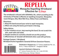 Mosquito Repelling Wristbands 3's