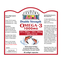 Double Strength Omega 3 90's