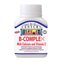 B-Complex with Calcium and Vitamin C 60's