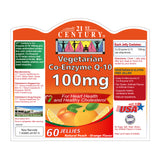 Vegetarian Co-Enzyme Q-10 100mg 60's