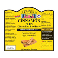 Cinnamon Plus Chromium Picolinate 120's