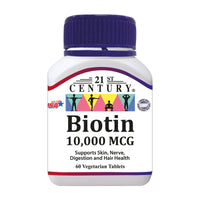 Biotin 10,000mcg 60's