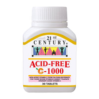 Acid-Free C 1000mg 30's