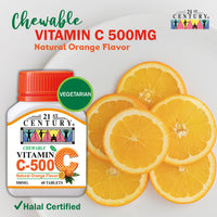 Chewable Vitamin C 500mg 60's