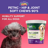 Pet - PetNC Hip & Joint Soft Chews - 90 Soft Chews (Veterinarian Formulated)
