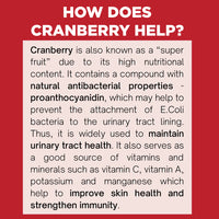 Cranberry with Probiotics & Vitamin C 120s (New Packaging)