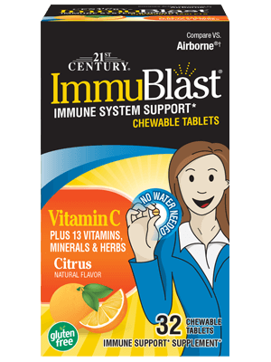 Immublast 32S Chewable Tab (Citrus Flavour) 100's