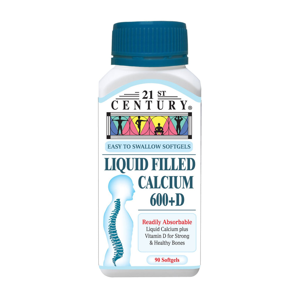 Liquid Filled Calcium 600+D 90's