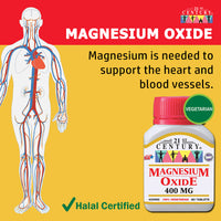 Magnesium Oxide 400mg 60's