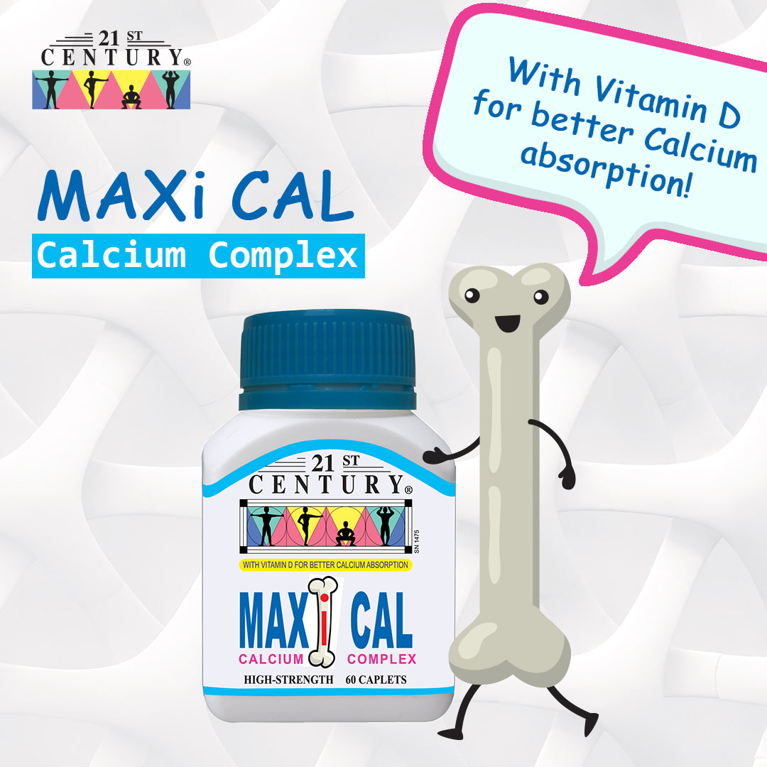Maxical Maxi Cal 60's (Calcium + Vitamin D)